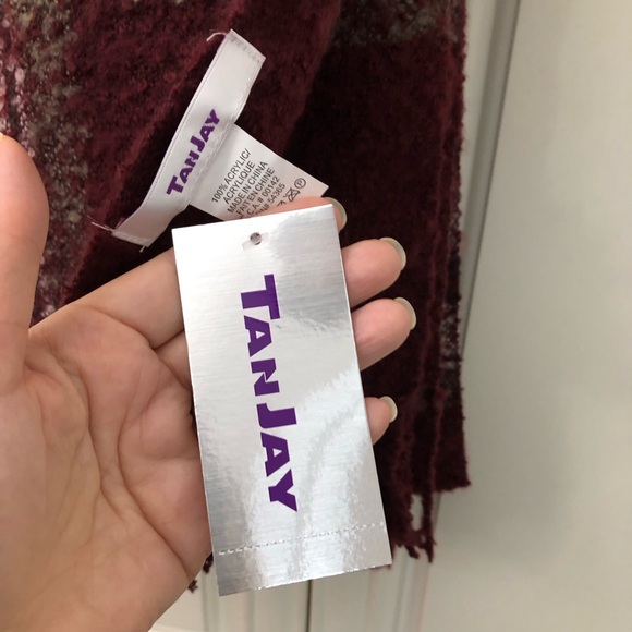 Tanjay women’s multi-colour scarf - Picture 4 of 4